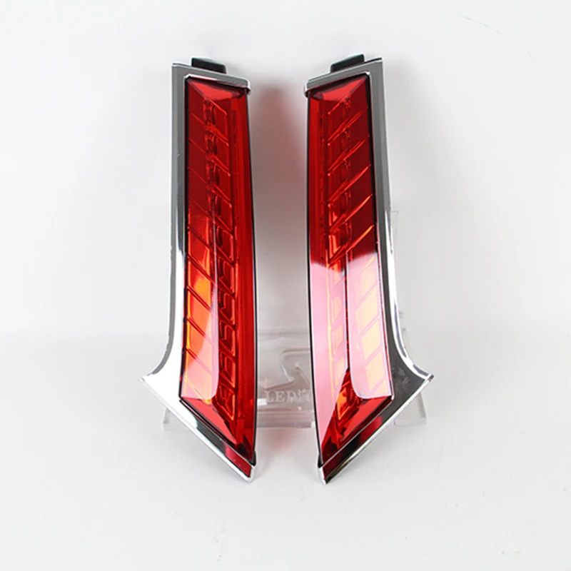 

2PCS LED Rear Tail Light Brake Light Rear Bumper Light Taillight For Nissan Xtrail X-trail X trail 2014 2015 2016 2017 2018 2019