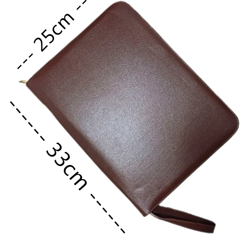 

48 Fountain Pen Coffee Large PU Leather Case for 48 Pen Lots Pen Case Bag