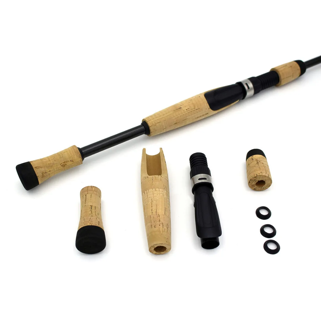 1Pcs Fishing Rod Building Repair Composite Cork Spinning Grip Reel Seat Handle DIY Fishing Rod Building Accessories