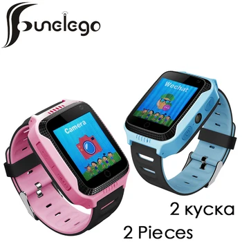 

Funelego 2 Pieces Q528 Children GPS Tracker Phone Watch Smart Watch For Kids Q42 Touch Screen Clocks Wristwatch Support SIM Card
