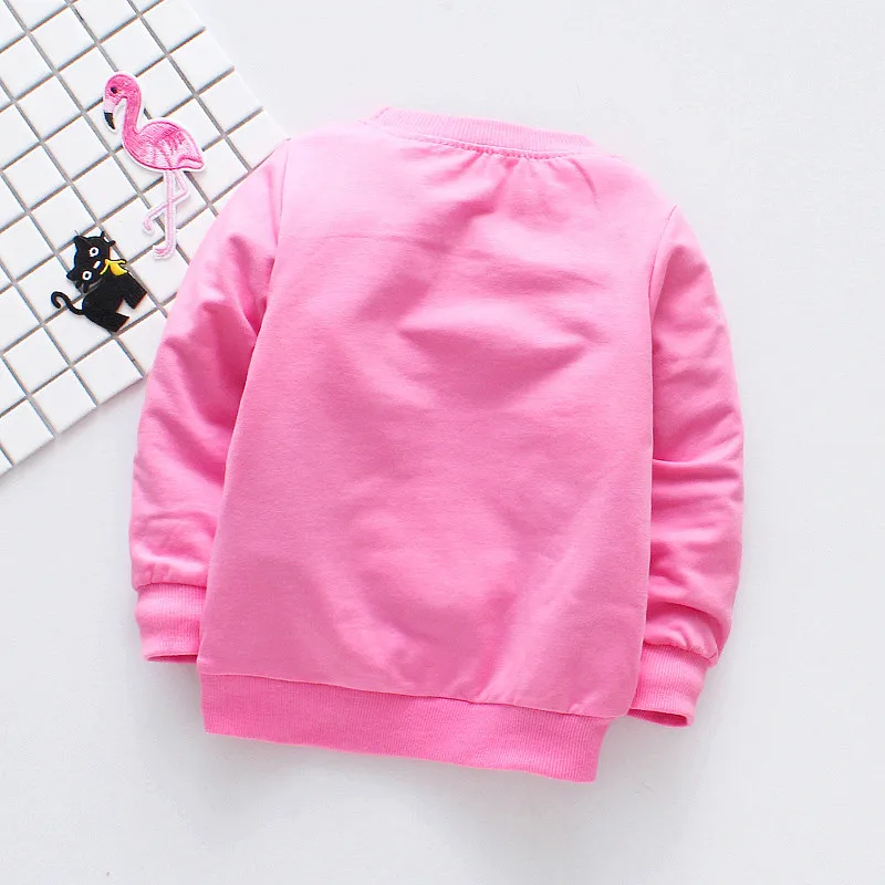 Fanfiluca Girls T-Shirt Autumn Brand Baby Girls Long Sleeve T-Shirt Love Letter Shirts Children Clothing Blouse