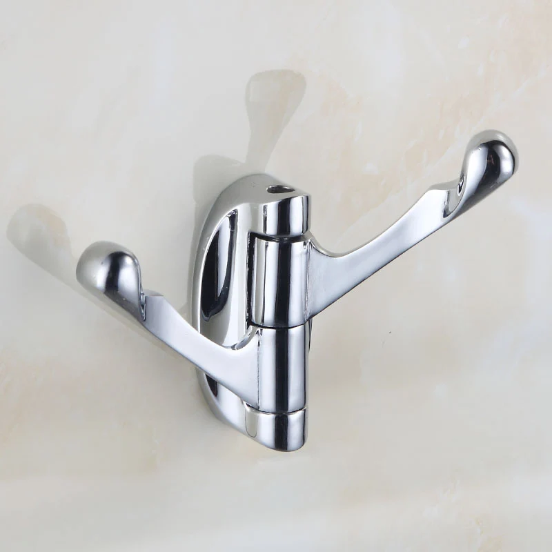 Aliexpress.com: Comprar Latón cromado baño toalla Ganchos ropa de
