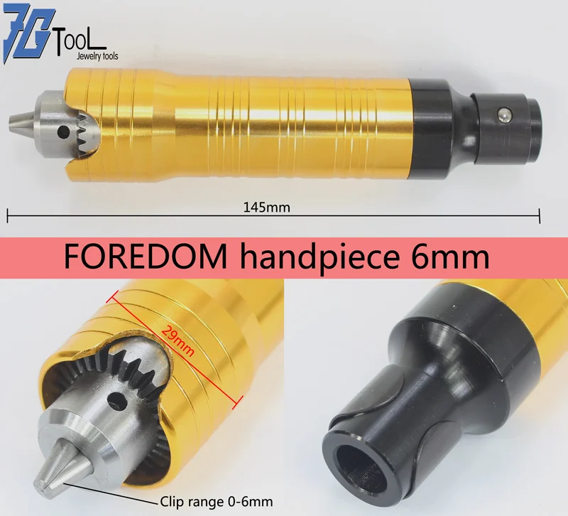 Промо-акция! Foredom наконечник chunk6mm моторчик foredom разъем гибкий вал гравировальный станок ювелирные изделия инструмент