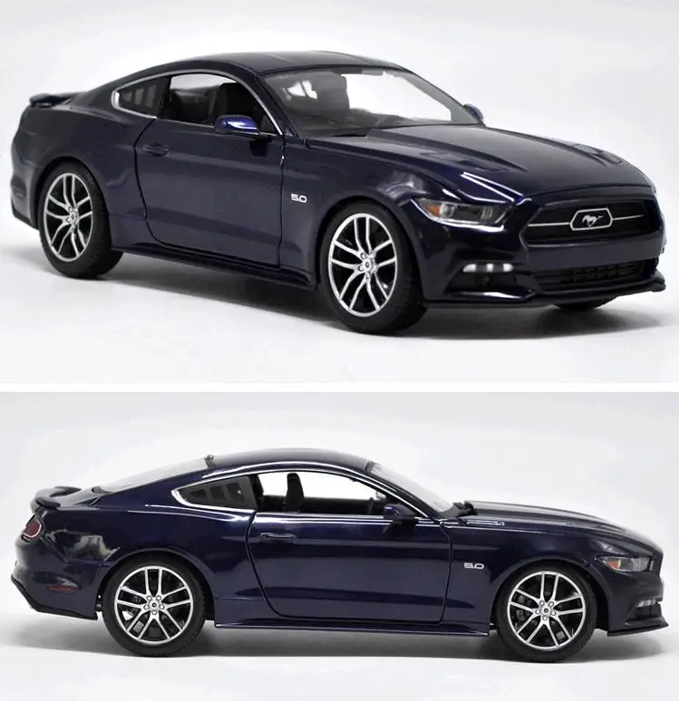 Модель в твердом переплете 1:18 Ford 2015 Mustang GT Коллекционная модель высокой модели
