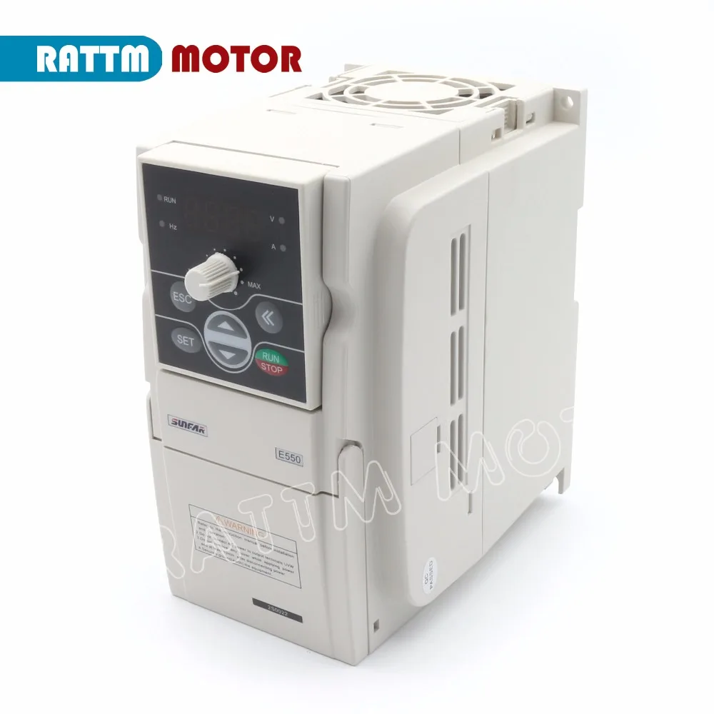 SUNFAR Inverter VFD 2.2KW 220V E550-2S0022 Frequency Inverter 1000HZ Variable-frequency drive SUNFAR Inverter VFD 2.2KW 220V E550-2S0022 Frequency Inverter 1000HZ Variable-frequency drive