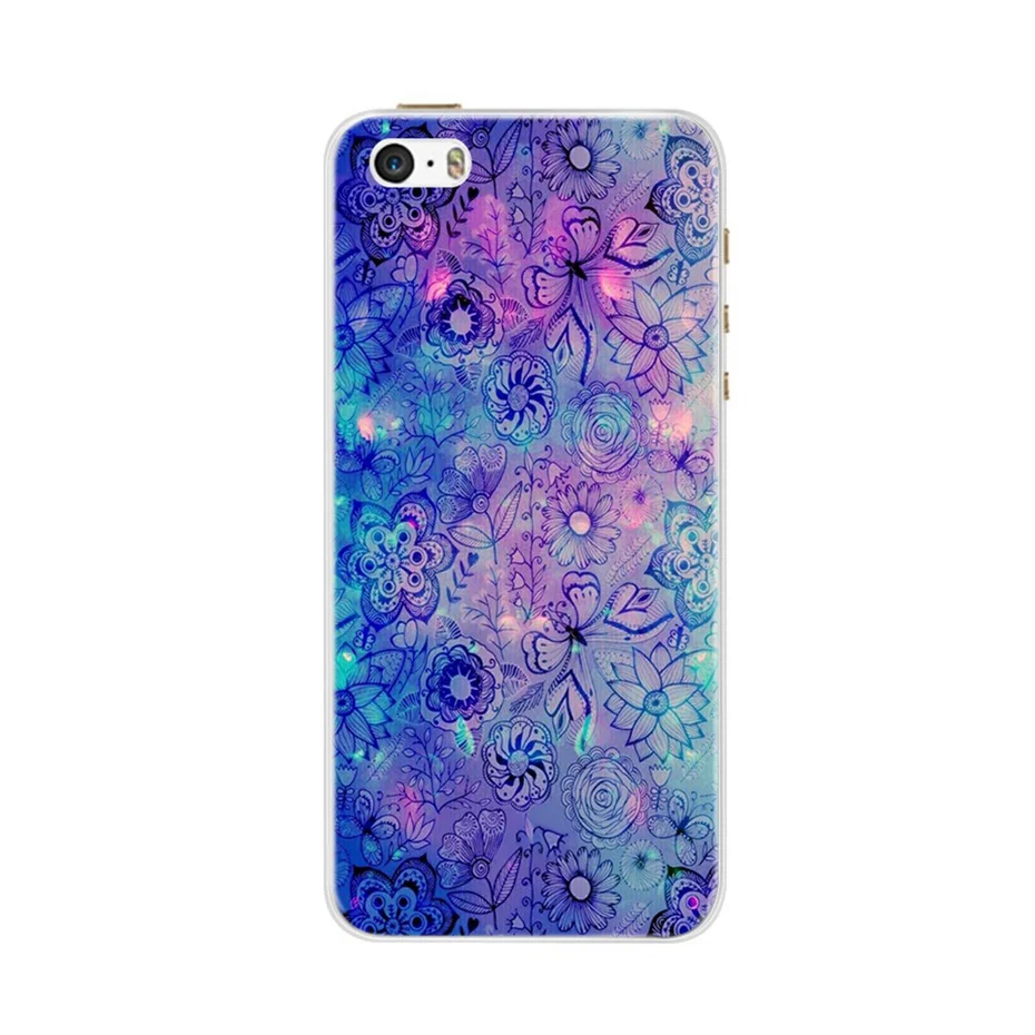 Cute Flower Ultra-Thin Silicone Phone Case - Soft Back Cover