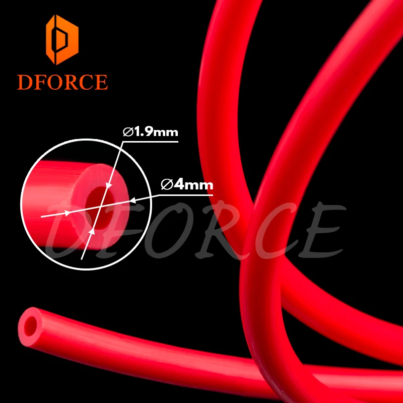 DFORCE TL Фидер hotend PTFE трубка Teflonto для i3 anet mk8 Bowden экструдер 1 75 мм нить id1.9mmod4