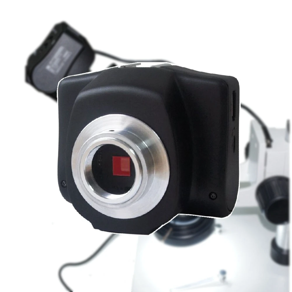 

5.0MP Wireless HD Digital Eyepiece Camera for Microscopes w/ C Mount Camera Adapter for Microscope Picture Video Saving