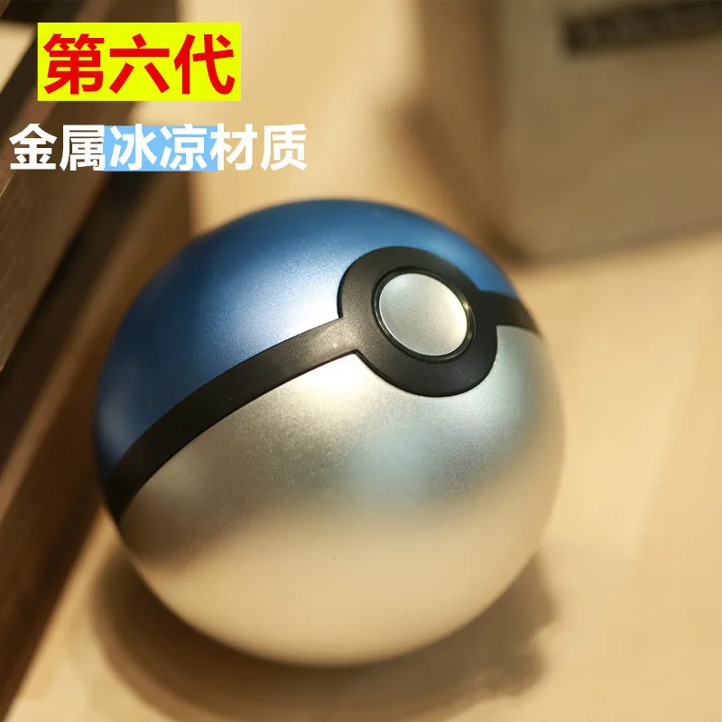NS Mobile Phone Charger Alloy 5V/2.1A Output 12000mAh Pokeball Power Bank Charger Custom Christom Gift Pokemons Go Powerbank