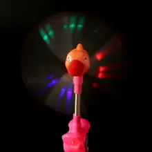 Ветряной Спиннер, блеск, светящаяся ветряная мельница, вспышка, светящиеся музыкальные игрушки, электронные детские игрушки, украшения для ночной вечеринки