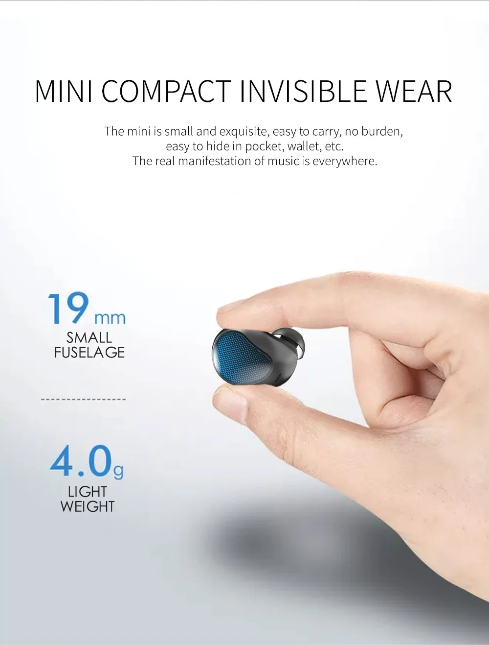 2018 New SYLLABLE D900P Bluetooth V5.0 TWS Earphone True Wireless Stereo Earbud Waterproof SYLLABLE Bluetooth Headset for Phone (2)