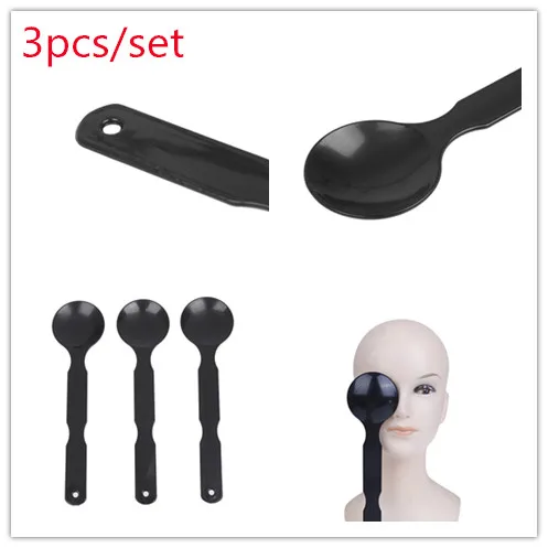 3pcs/set Orifice Plate Eye Occluder For Eye Exam Long Handle Eye Occluder Optometry Fresh Blindfold Eye Test