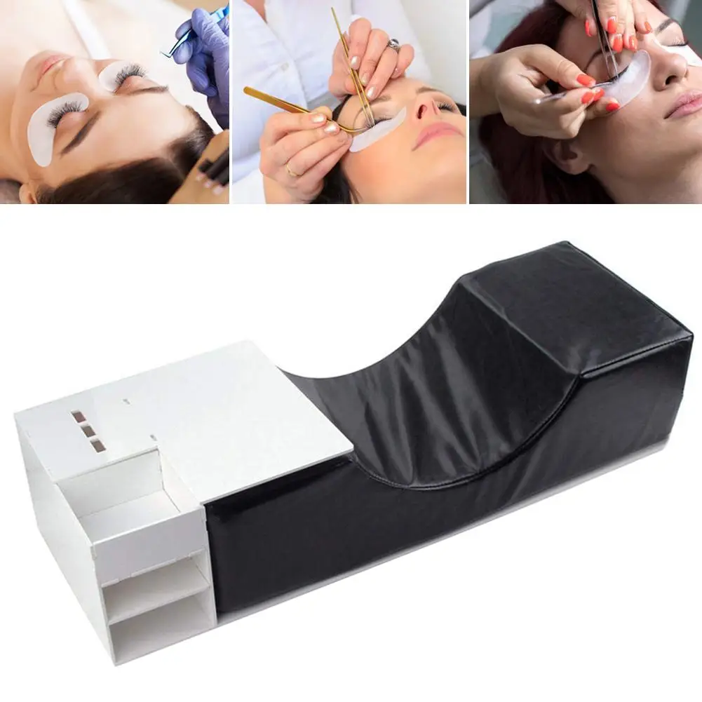 

Professional Pillow Eyelash Extensions Makeup Tools For Salon Chair Ergonomic Memory Lash Pillow Grafting Eyelashes Pillows Neck