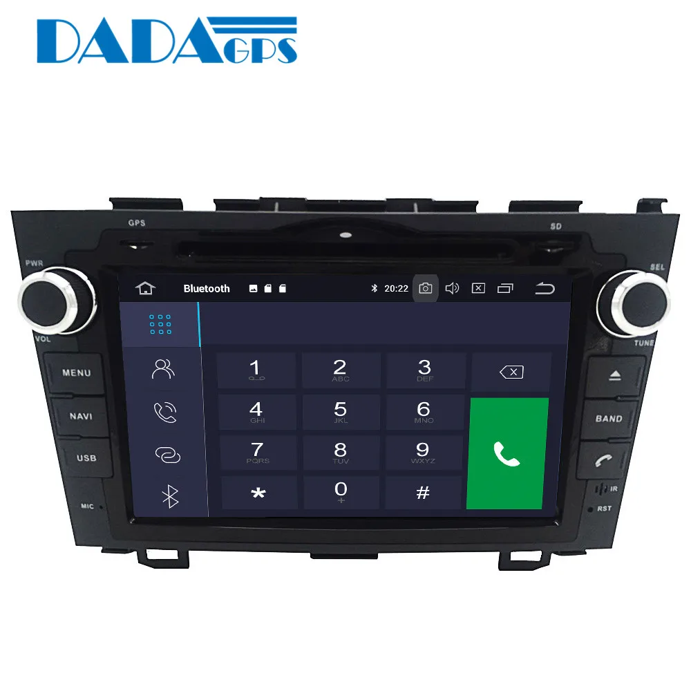 Новейший автомобильный мультимедийный DVD плеер Android 9 0 магнитола для Honda CRV 2006 2011 GPS