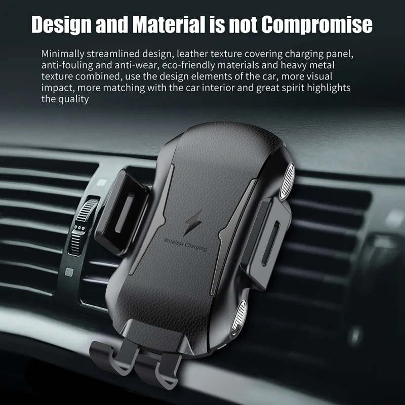 سيارة مستشعر الأشعة تحت الحمراء التلقائي تشى سريع سيارة لاسلكية الهاتف المحمول شاحن آيفون X XS XR 8 زائد سامسونج هواوي P30/P30 برو