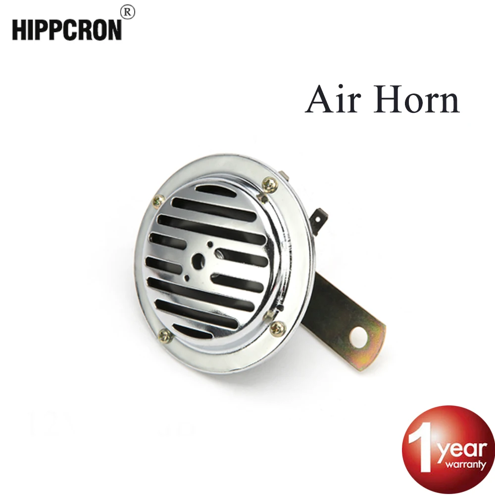 Бегемот 12 В Air Horn диаметр 90 мм алюминиевые электрораспределительные катушки Chrome