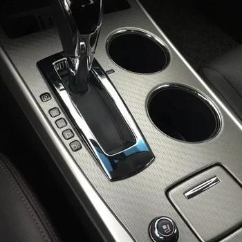 

For Nissan Teana Altima 2016-2017 High Quality ABS Chrome Gear Box Shift Panel Cover Frame Trim Auto Parts Accessories 1pc/set