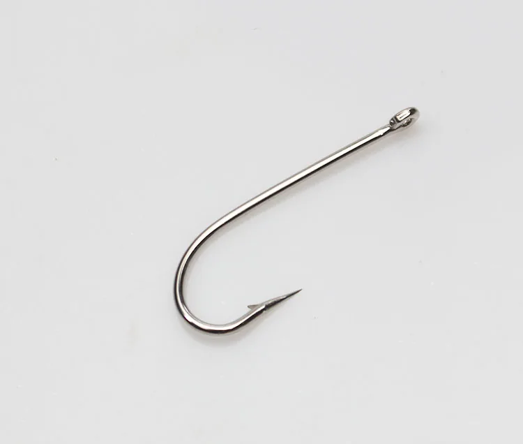 1PCS High Carbon Steel Barbed Fish Hook Baitholder Fishing Hooks Worm Pond Fish Bait Holder Size 16.5mm