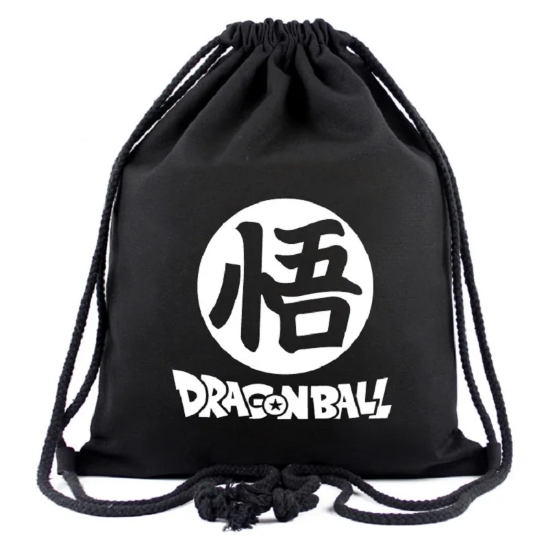 Dragon Ball сумка мешок с кулисой дети аниме-рюкзаки для кемпинга Пешие прогулки