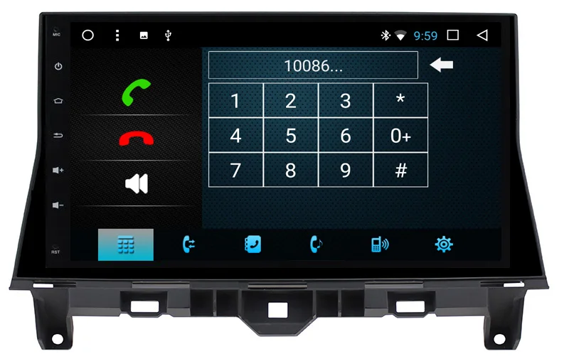 Best 10.1"Octa Core Android 8.1 Car GPS Navi For Honda Accord 8 2008-2012 with Radio BT AUX DVR WIFI Stereo Capacitive screen 2G+32GB 4