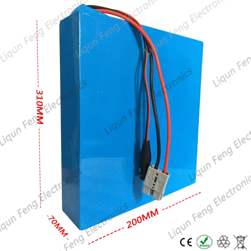 Top 72V 25AH 3000W Lithium Battery Pack 72V 3000W Bike Battery Lithium ion Battery for Panasonic cell Electric Bike with 5A Charger 2