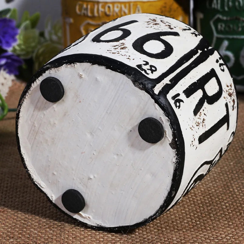 Retro cement ashtray office bar cafe home creative decorations industrial style ornaments