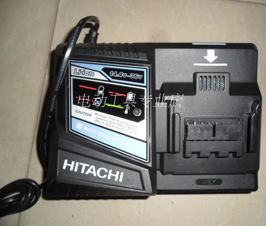 

AC 220-240V Charger UC36YSL for 14.4V 18V 25.4V 36V HITACHI BSL1415 BSL1430 BSL1830 BSL1850 BSL2530 BSL3626