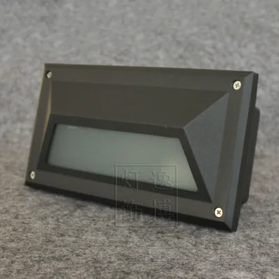 Black White Housing Recessed Led Floor Stair Lights Fixture Outdoor Black White Housing Recessed Led Floor Stair Lights Fixture Outdoor Garden Lamp Iluminacion Exterior