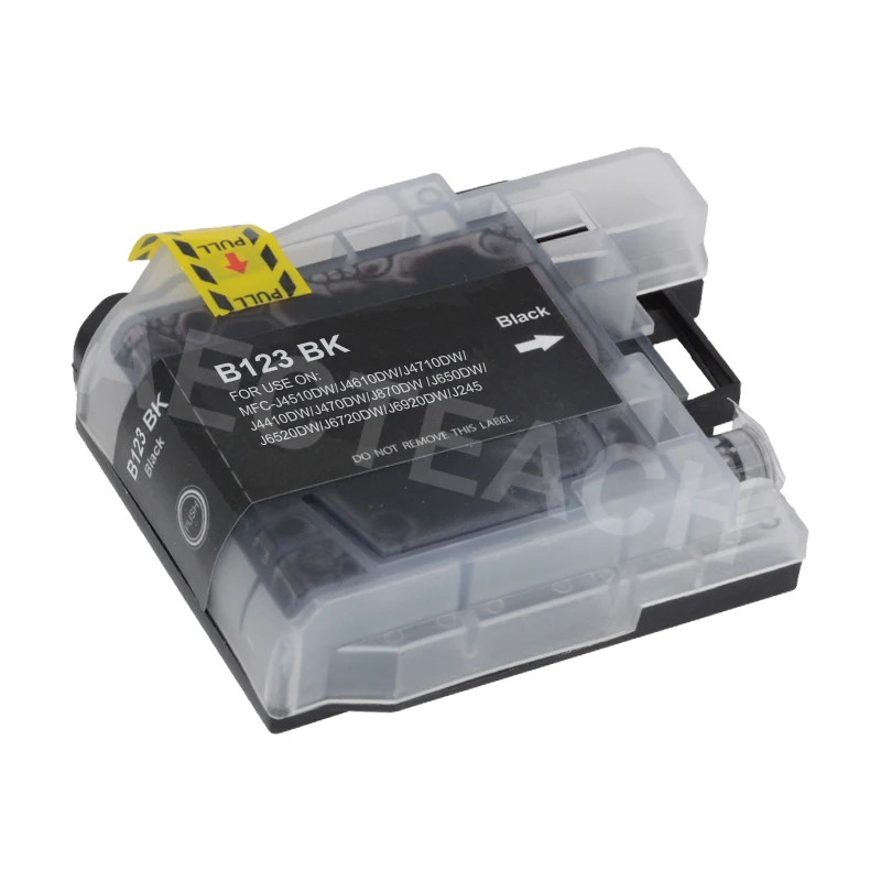 Aecteach LC123 картридж для брата LC121 MFC-J4510DW MFC-J4610DW чернильные картриджи для принтера LC 123 J4410DW J4710DW полный чернил