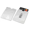 3 pièces épaissir Anti Rfid blocage lecteur serrure porte carte bancaire étui pour carte d'identité Rfid Protection métal porte-carte de crédit en Aluminium ► Photo 2/5