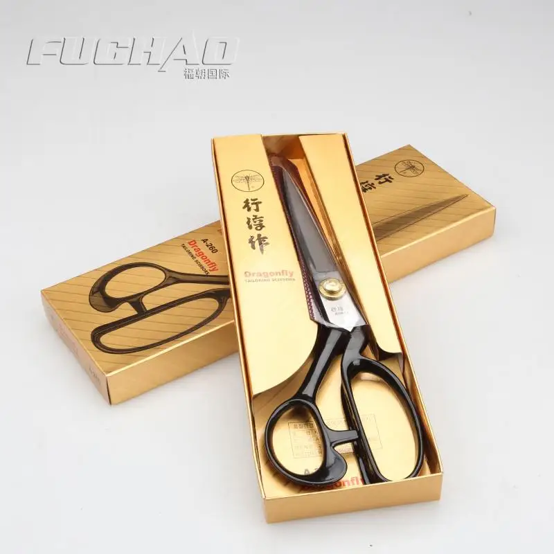 

authentic Korean dragonfly line 10-inch scissors clothing scissors office scissors A-260 sewing machine parts