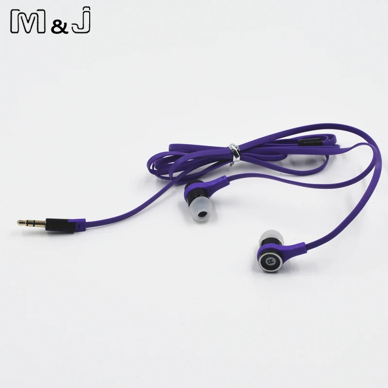 M & J JM21 100% Оригинальные стерео наушники красочные комплекты ювелирных изделий