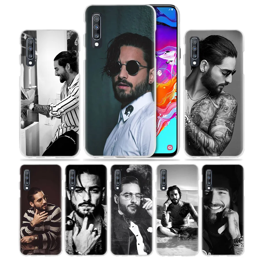 

Maluma Case for Samsung Galaxy A50 A70 A80 A20e A60 A40 A30 A20 A10 A8 A6 Plus A9 A7 2018 Hard PC Singers Phone Cover Funda Capa