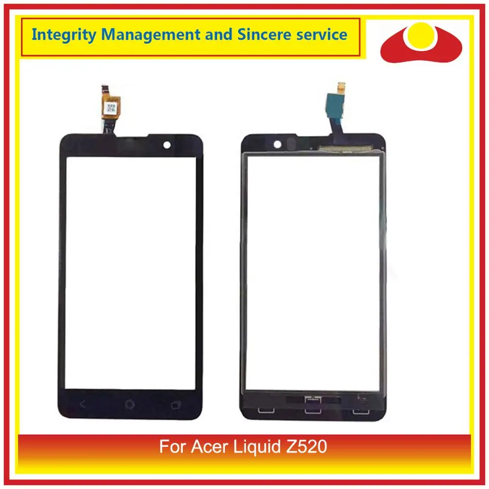 Сенсорный экран для Acer Liquid Z520 дигитайзер сенсорной панели передняя внешняя