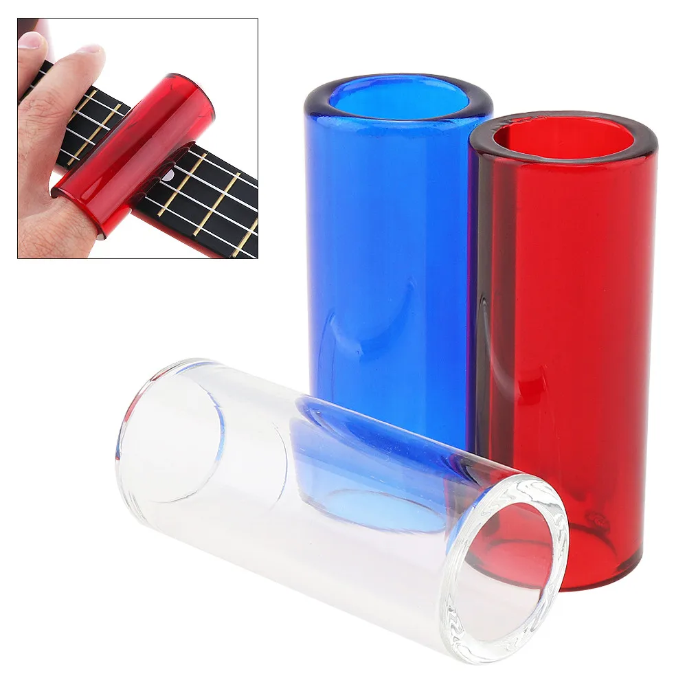 Borosilicate Glass Guitar Slide Finger Slider Length 68mm Wall 4mm