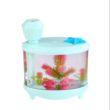 

New USB Creative Fish Tank Humidifier Evaporative Humidifier Mist Discharge Keyboard Type Tabletop / Portable Household Cartoon