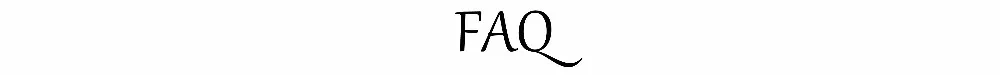 FAQ