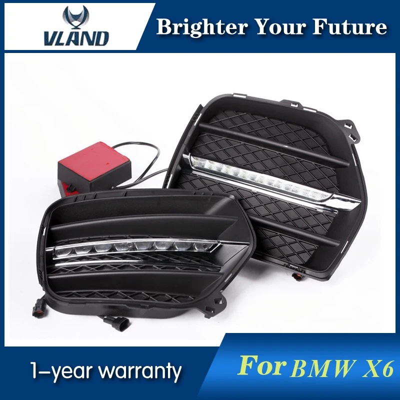 Передние противотуманные фары для BMW X6 E71 2008 2009 2010 2011 2012 2013 Белый светодиодный
