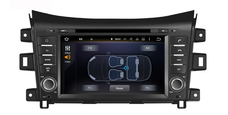 Best Octa Core Android 9.0 Car DVD Multimedia for nissan NAVARA NP1890 2014-2017 car audio player with gps navigation built in wifi 3