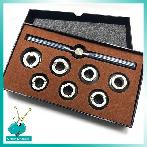 Relógio de Volta Abridor para Rlx Assista Volta Case Opener Morre Definir Tamanho Maior Relógios Repair Tool 7 Rp.5537-l Pçs – Set