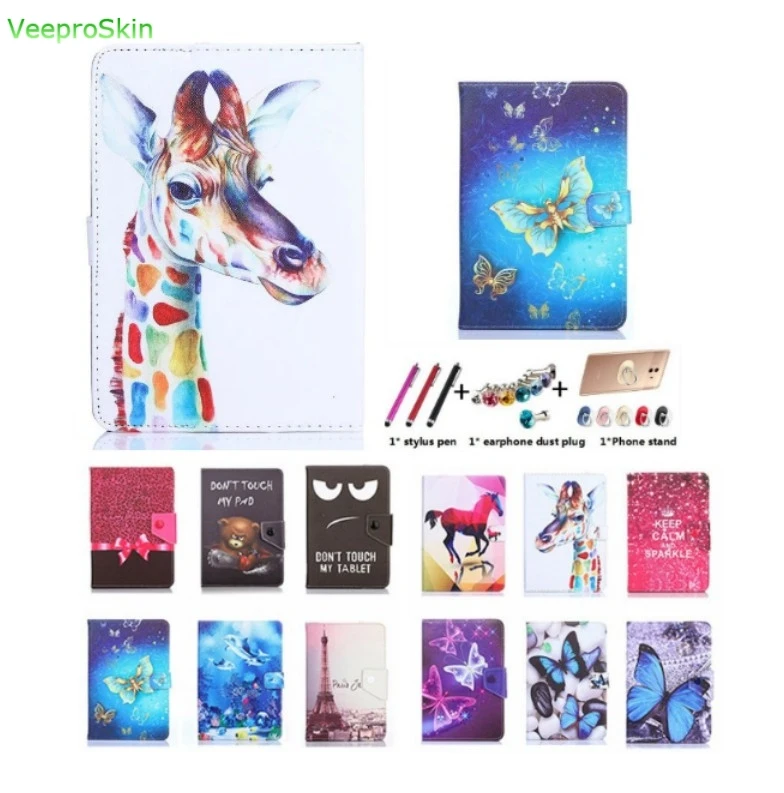 Универсальный чехол из искусственной кожи для планшета Alcatel ONE TOUCH ONETOUCH Pixi 3/PLUS/A3/POP