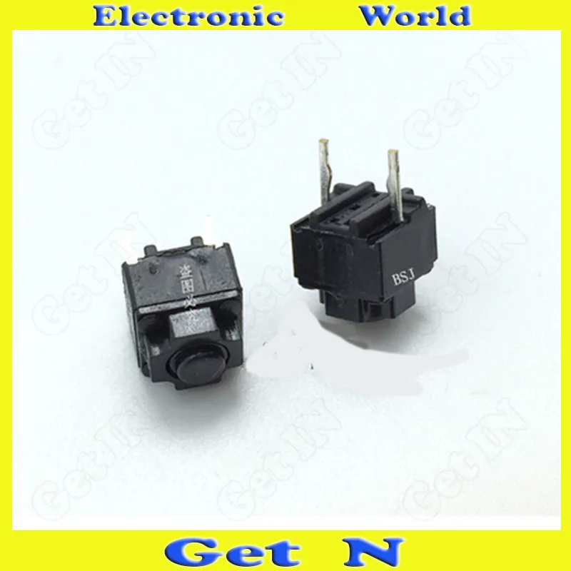 50pcs 6*6*7.3mm 2 Pin Micro Switch Square Button Tactile Push Button