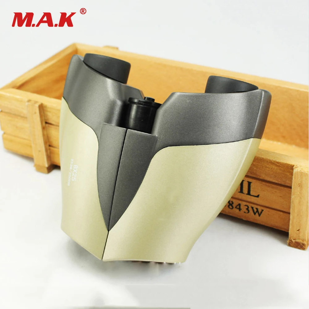 

8*25 Magnification Light Night Vision Optical Green Film Binoculars Telescope with Red Laser for Hunting Camping and Hiking