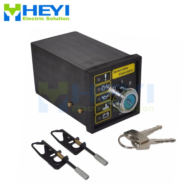 

501K Generator Controller unit Manual Start Generator Controller Board Key Start Diesel brushless electronic board genset