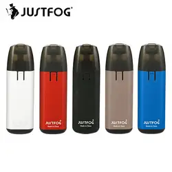 Горячие продать JUSTFOG MINIFIT Starter Kit со встроенным 370 мАч батареи и 1,5 мл перезаправляемых картриджей E-сигареты Vape MINIFIT комплект