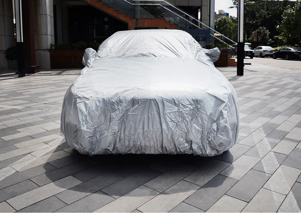 Car Cover Sedan SUV Tent Covers Sun Reflective Shade Rain Frost Snow Dust Waterproof Protection Anti UV Outdoor Car Accessories