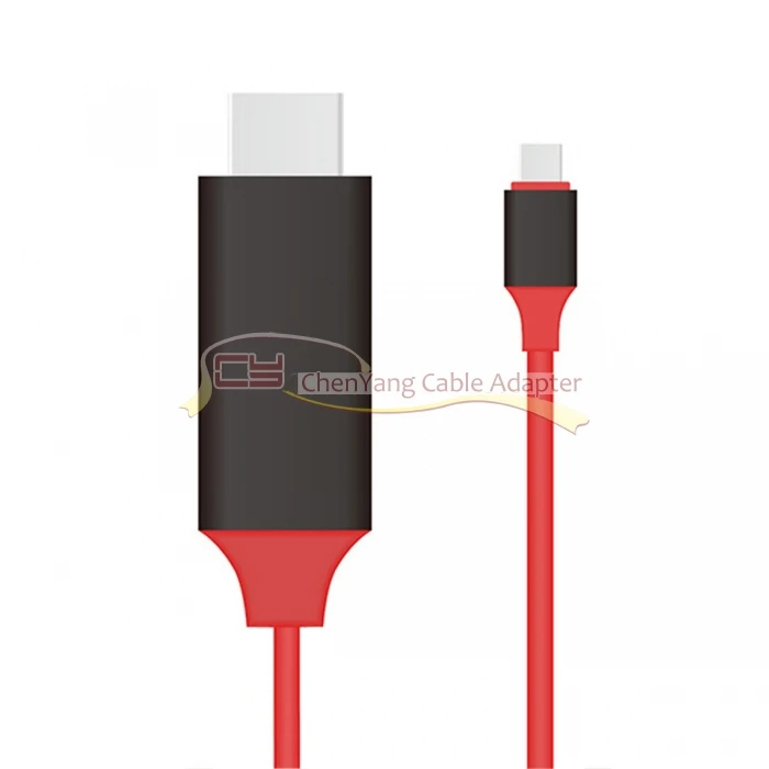 Jimier USB-C type C USB 3,1 к HDMI 4 k 2 k HDTV кабель для ноутбука и Galaxy S8 и XPS13 и ноутбука 2 м