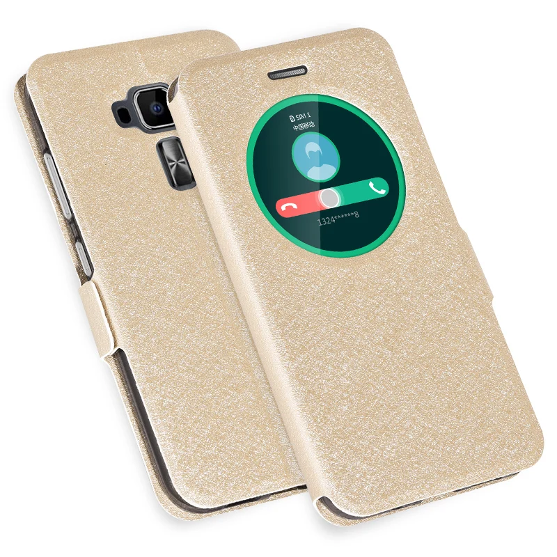 

For Asus Zenfone 3 ZE552KL Case silicone back 5.5 inch Flip PU Leather Case Cover For Zenfone 3 ZE552KL Z012DE fundas capa
