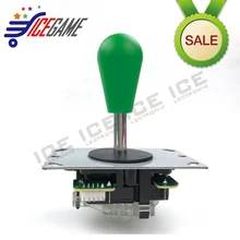 ICEGAME стиль Sanwa аркадный джойстик с овальный шар Топ 4/8 способ работы игровой автомат джойстик