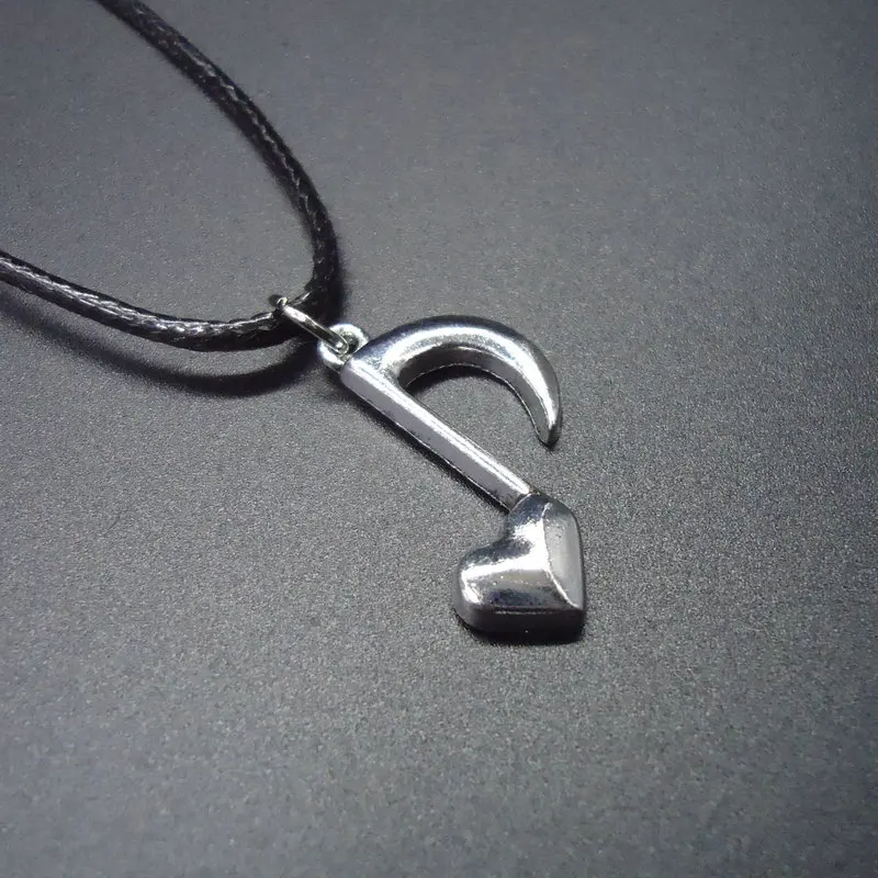 Новейшая модная трендовая Подвеска из сплава с нотами музыкальные ноты ошейник